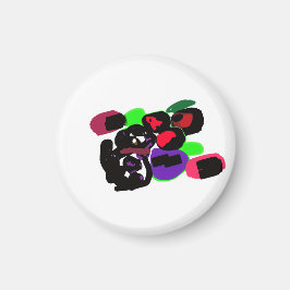 Dalmatiner Rosen stylen Magnet