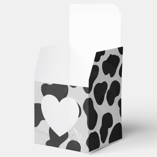 Dalmatiner Schwarz/Weiß Geschenkschachtel (Geöffnet)