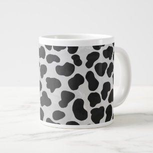 Dalmatiner Schwarz/Weiß Jumbo-Tasse