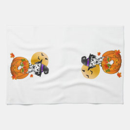 Dalmatiner Spooky Halloween Geschirrtuch