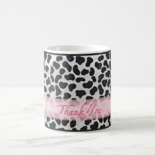 Dalmatiner Spot Pattern Pink Vielen Dank Tasse