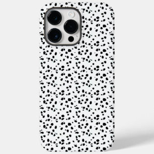 Dalmatiner-Spots Druckmuster Schwarz/Weiß Case-Mate iPhone 14 Pro Max Hülle