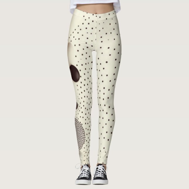 Dalmatiner Spots Leggings (Vorderseite)