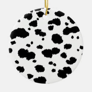 Dalmatiner-Spots Muster Hunde-Dalmatenpunkte Keramik Ornament