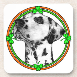 Dalmatiner St Patricks Day Untersetzer