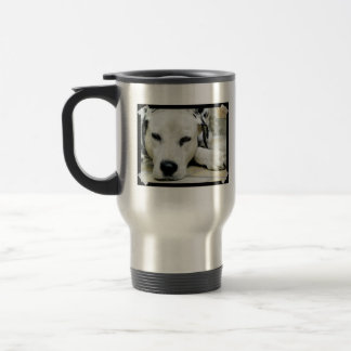 Dalmatiner-stillstehende Reise-Tasse Reisebecher