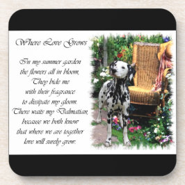 Dalmatiner Summer Garden Getränkeuntersetzer