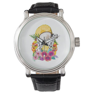 Dalmatiner Summer lustiges Hemd Armbanduhr