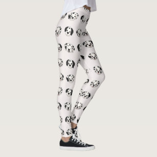 Dalmatiner Süßer Hund Liebhaber Muster Leggings