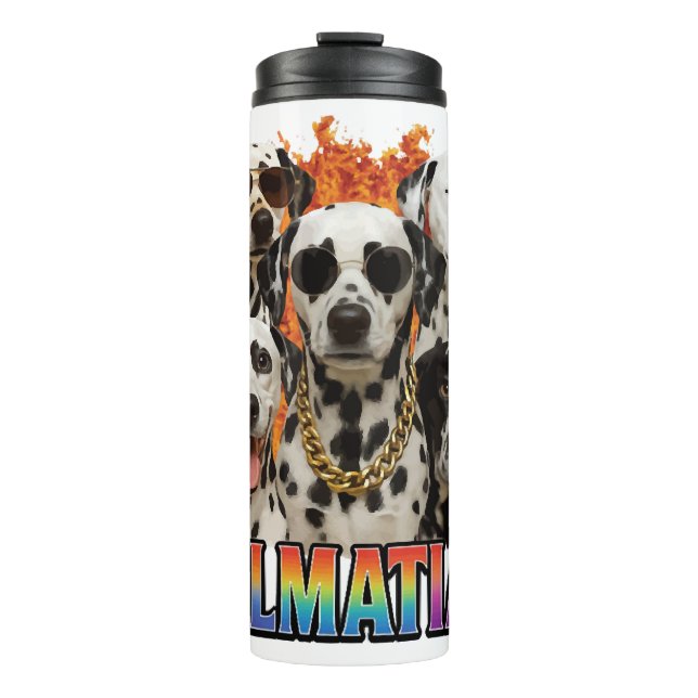 Dalmatiner Thermosbecher (Vorderseite)