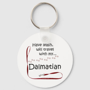 Dalmatiner Travel Leash - Schlüsselanhänger