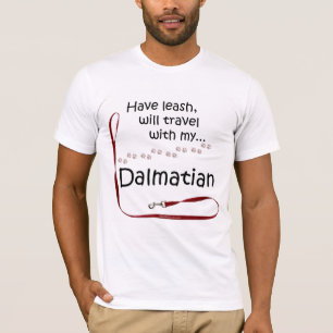 Dalmatiner Travel Leash T-Shirt