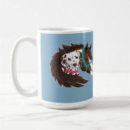 Dalmatiner- und Pferdefreunde Kaffeetasse