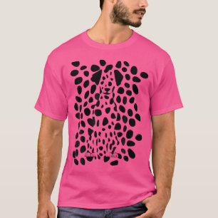 Dalmatiner versteckt in optischer Täuschung T-Shirt