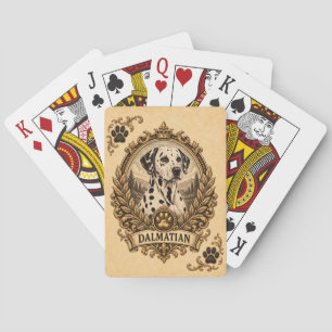 Dalmatiner, Vintage Heritage Hund Spielkarten