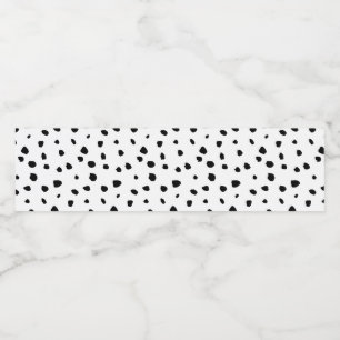 Dalmatiner Wasserflaschenetikett