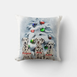 Dalmatiner Weihnachten Kissen