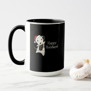 Dalmatiner Weihnachts Hund Wintertiere Hunde Tasse
