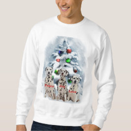 Dalmatiner Weihnachtsgeschenke Sweatshirt