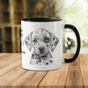Dalmatiner Welpe Hund Kisses Fix Alles Tasse