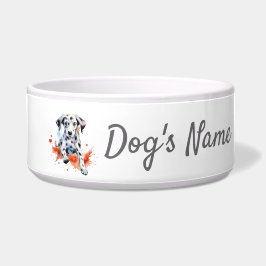 Dalmatiner Welpe Keramik Pet Bowl Napf