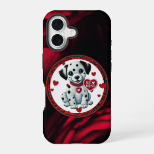 Dalmatiner-Welpen-iPhone-16-Hülle – Mein Valentins iPhone 16 Hülle
