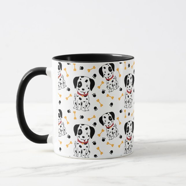 Dalmatiner Welpen Tasse (Links)