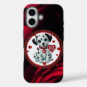 Dalmatiner Welppy iPhone 16 Fall - Sei mein Valent Hülle