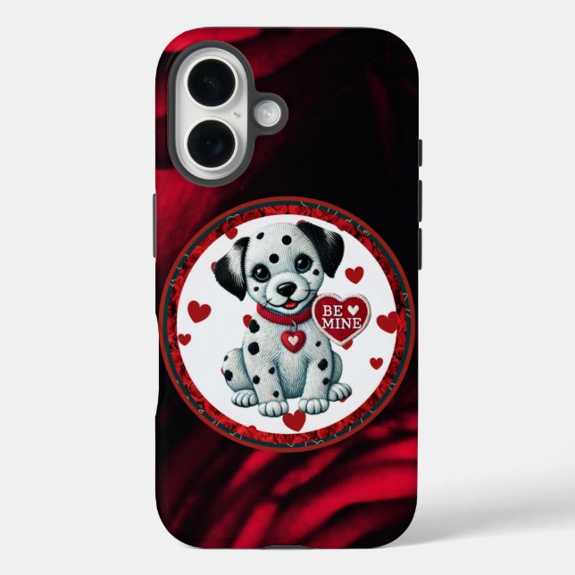 Dalmatiner Welppy iPhone 16 Fall - Sei mein Valent Case-Mate iPhone Hülle (Rückseite)