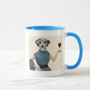 Dalmatiner Wine Snob Tasse