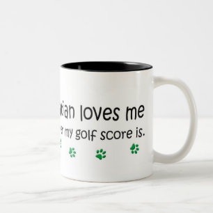 Dalmatiner Zweifarbige Tasse