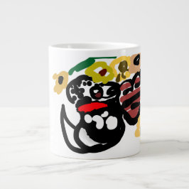 dalmatinische Sonnenblumen Jumbo-Tasse
