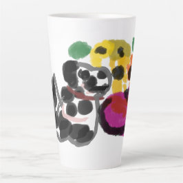 dalmatinische Sonnenblumen Milchtasse