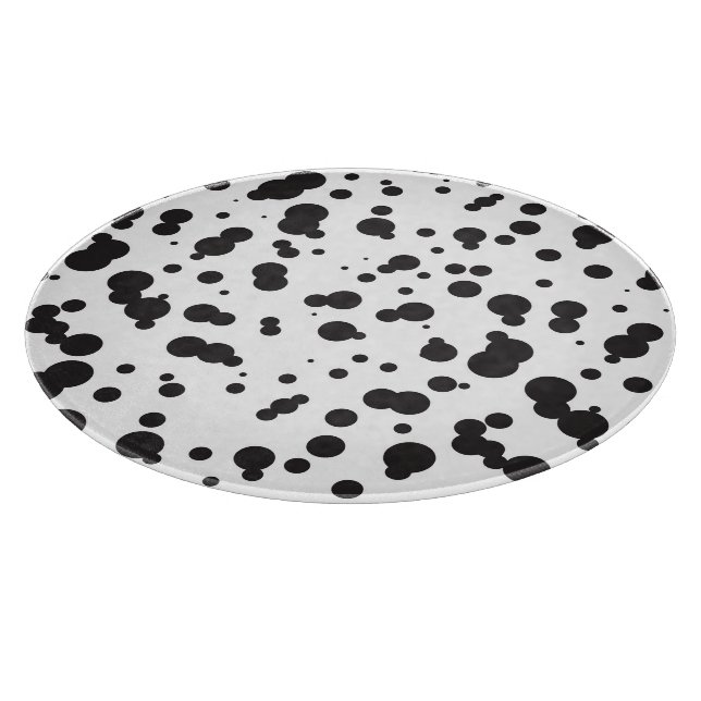 Dalmatinisches Punktemuster Schneidebrett (Ecke)