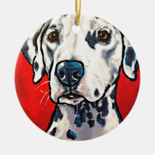 dalmation 02 keramikornament