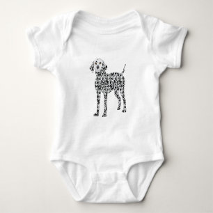 Dalmation Baby Strampler