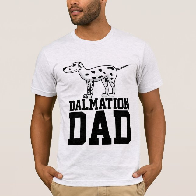 DALMATION DOG VATER T - Shirt (Vorderseite)
