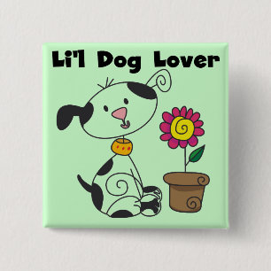 Dalmation Hundeliebhaber-T-Shirts und Geschenke Button