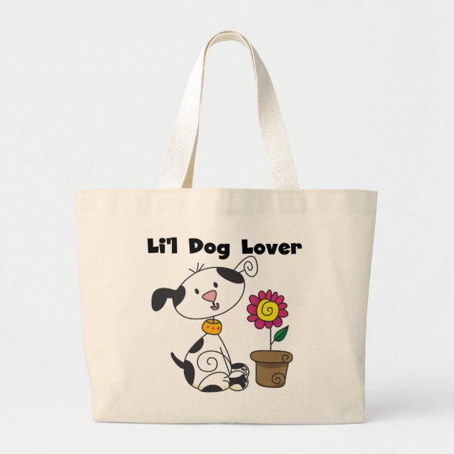 Dalmation Hundeliebhaber-T-Shirts und Geschenke Jumbo Stoffbeutel (Vorne)