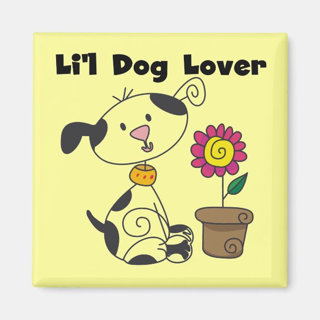 Dalmation Hundeliebhaber-T-Shirts und Geschenke Magnet (Vorne)