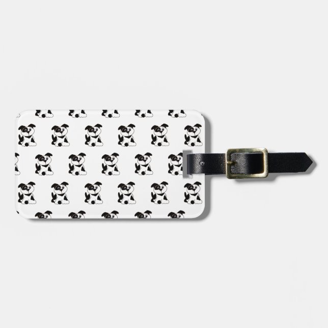 Dalmations Gepäckanhänger (Vorderseite horizontal)