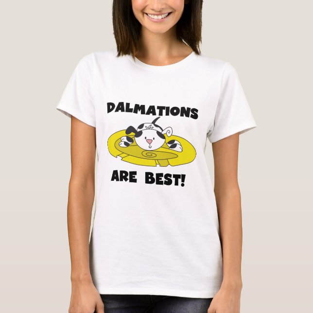 Dalmations sind beste T - Shirts und Geschenke (Vorderseite)