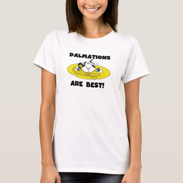 Dalmations sind beste T - Shirts und Geschenke (Vorderseite)