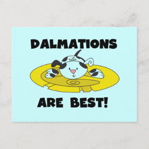 Dalmations sind beste T - Shirts und Geschenke Postkarte