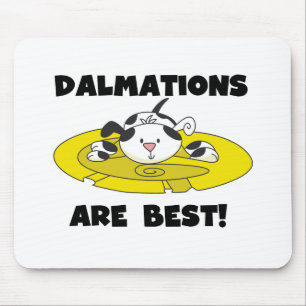 Dalmations sind die besten T - Shirt und Geschenke Mousepad