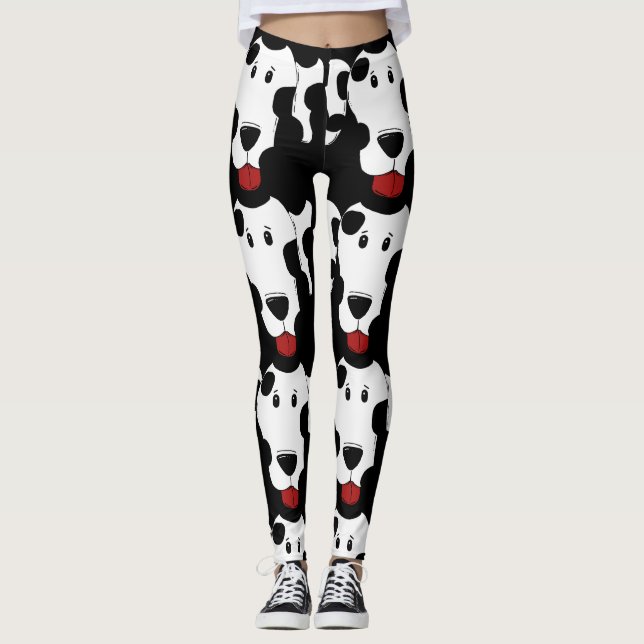 DALMATIONSDOG YOGA PANTS LEGGINGS (Vorderseite)