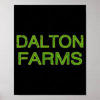 DALTON Farms Squad Familienzusammenkunft Nachname