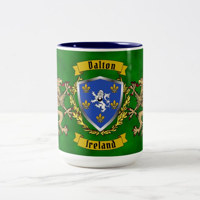 Dalton Irish Shield & Griffins Zweifarbige Tasse (Mittel)