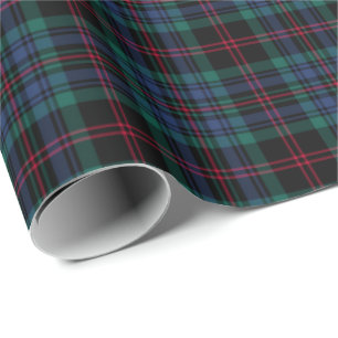 Daly Clan Tartan Kariertes Muster Geschenkpapier