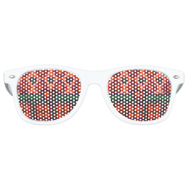 Dalzell Clan Kariert schottischer Tartan Sonnenbrille (Vorderseite)